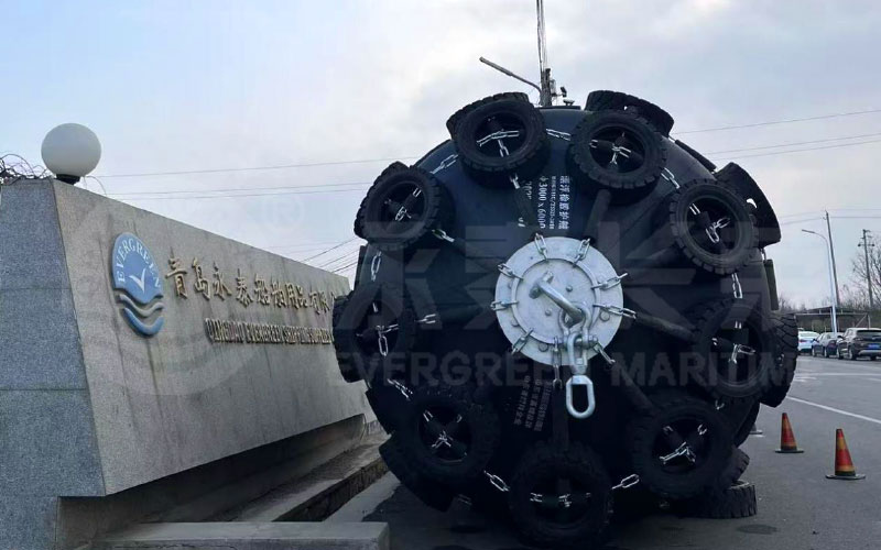 泡沫填充护舷在海上浮动码头的应用方式